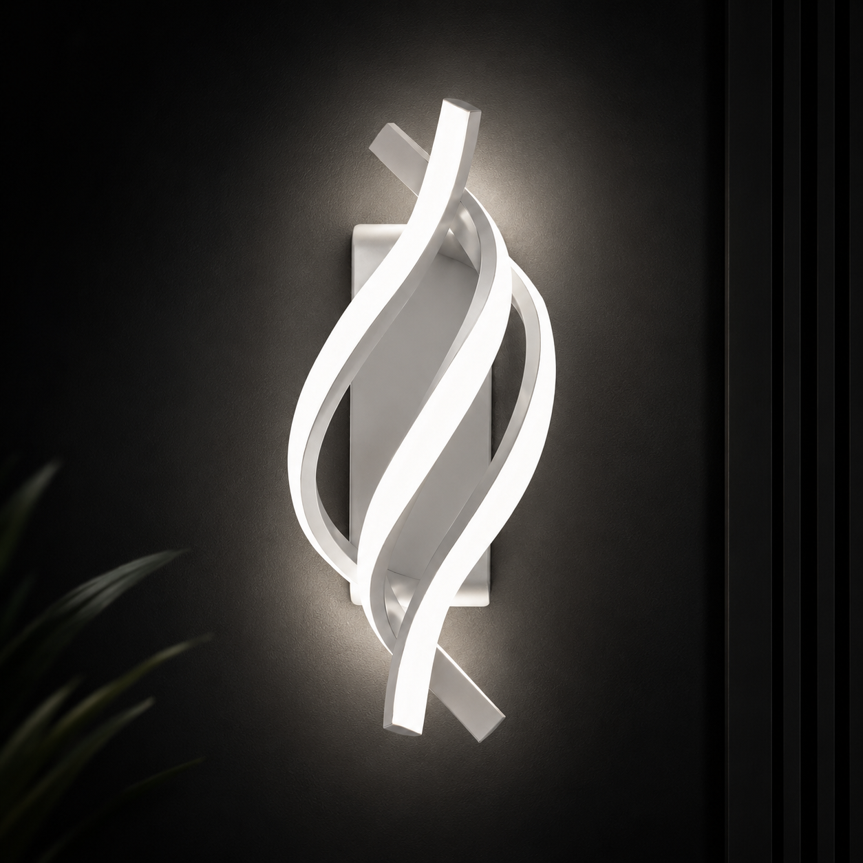 Spiral Glow Wall Lamp