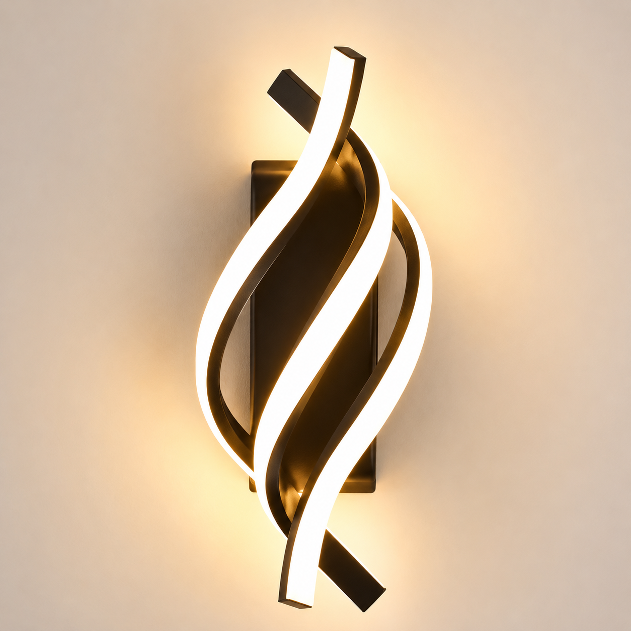 Spiral Glow Wall Lamp